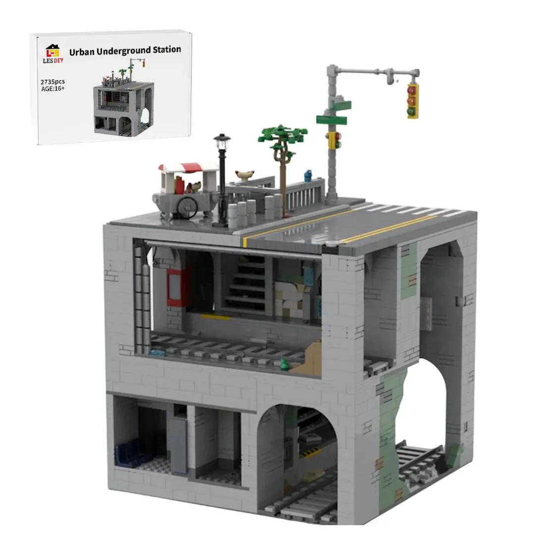 LesDiy Station de transport urbain modulaire avec verdure sur balcon (LESDIY-3734310) - prix | Brick Broker