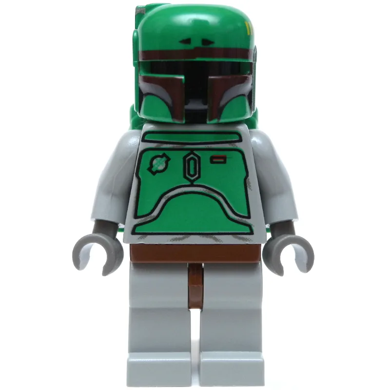 Boba Fett, Helmet and Jetpack, Light Gray Arm… — minifigurine LEGO | Brick Broker