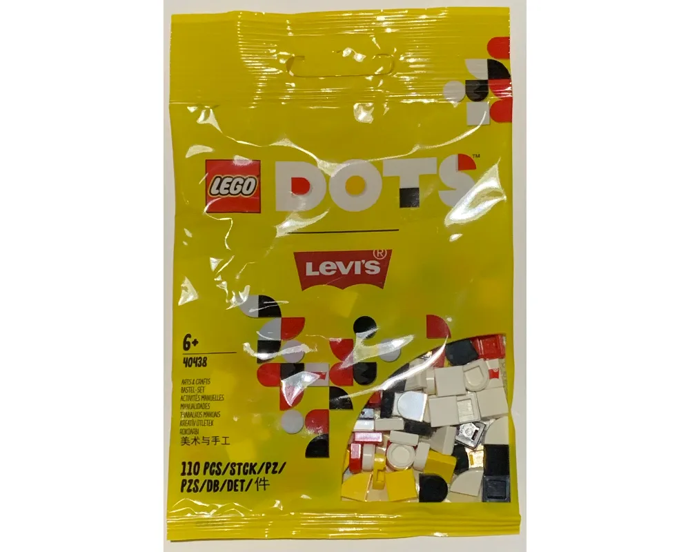 LEGO 40438 Extra DOTS - Sac de confettis Levi's - prix | Brick Broker