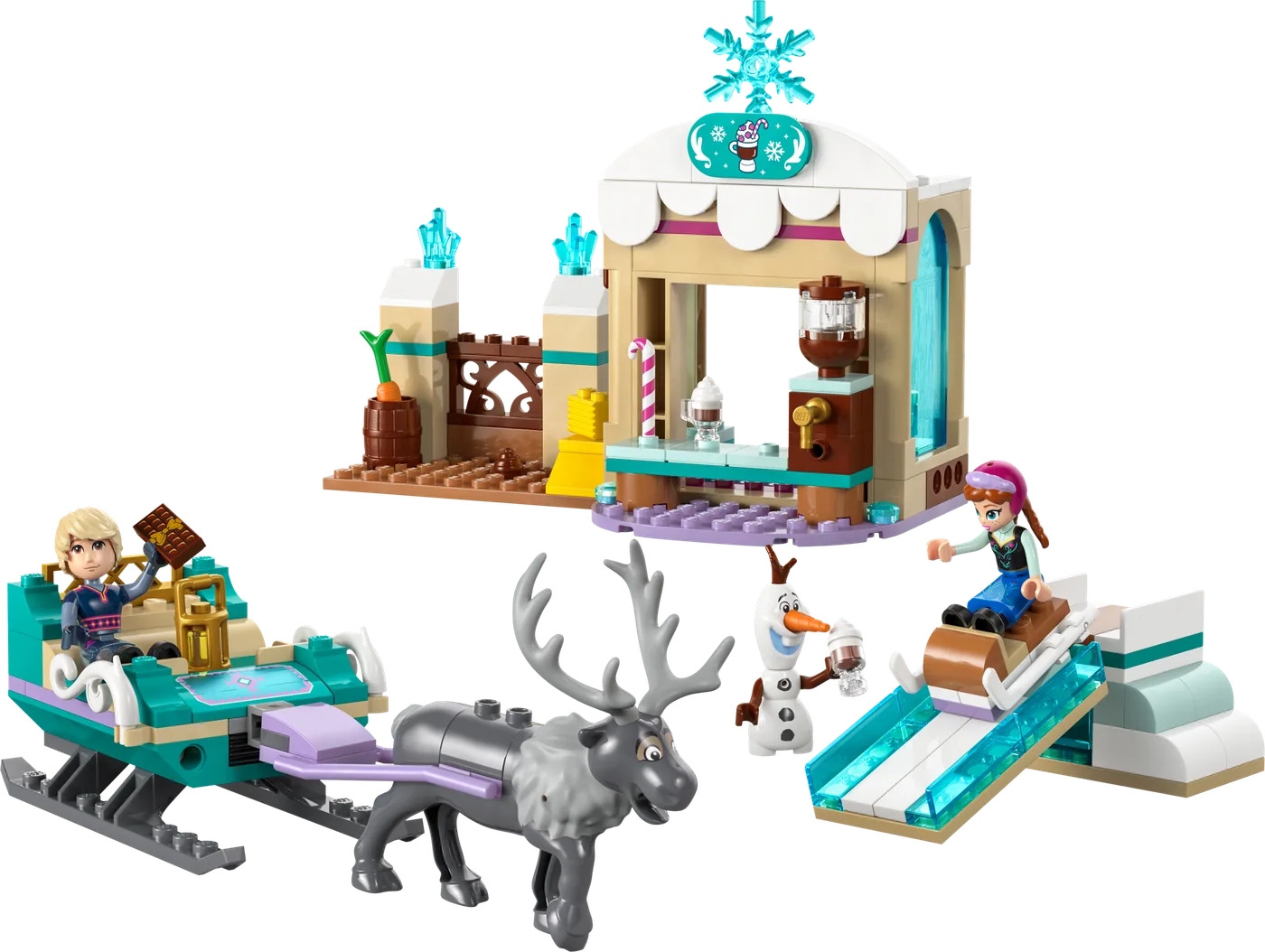 LEGO 43256 L'Aventure en Traîneau d'Anna - prix | Brick Broker