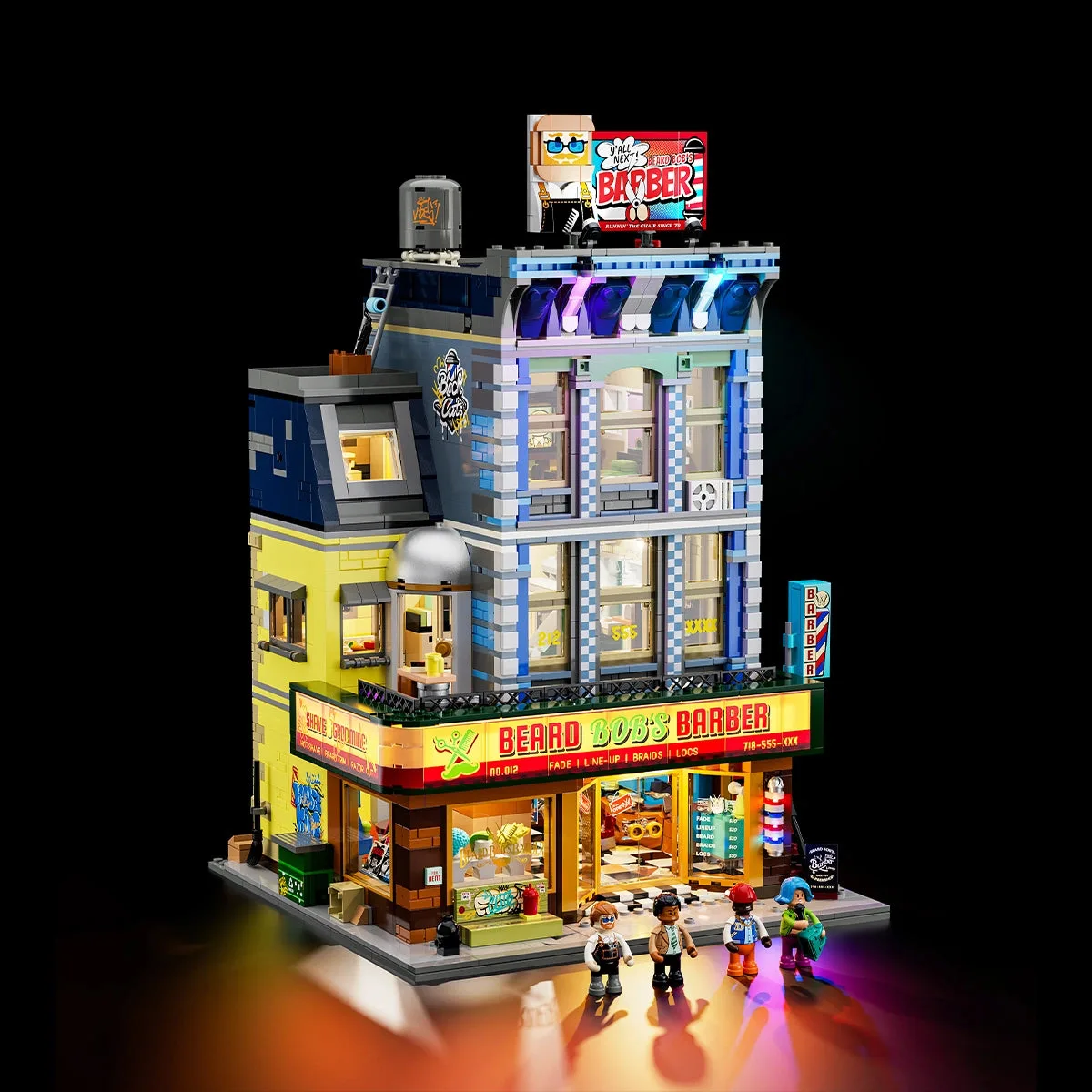 Lumibricks Salon de barbier (LUMI-19012) - prix | Brick Broker