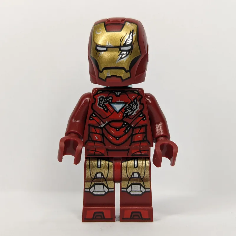 Iron Man Mark 6 Armor, Battle Damage — dans quels sets LEGO ? (fig-014435) | Brick Broker
