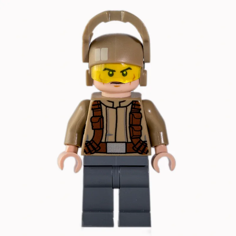 Resistance Soldier, Dark Tan Helmet, Dark Tan… — minifigurine LEGO | Brick Broker