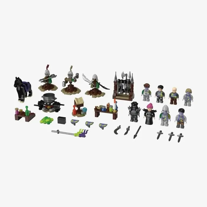 BlueBrixx Pack de minifigurines Ravenstone - Sorcière avec sbire (BB-108512) - prix | Brick Broker