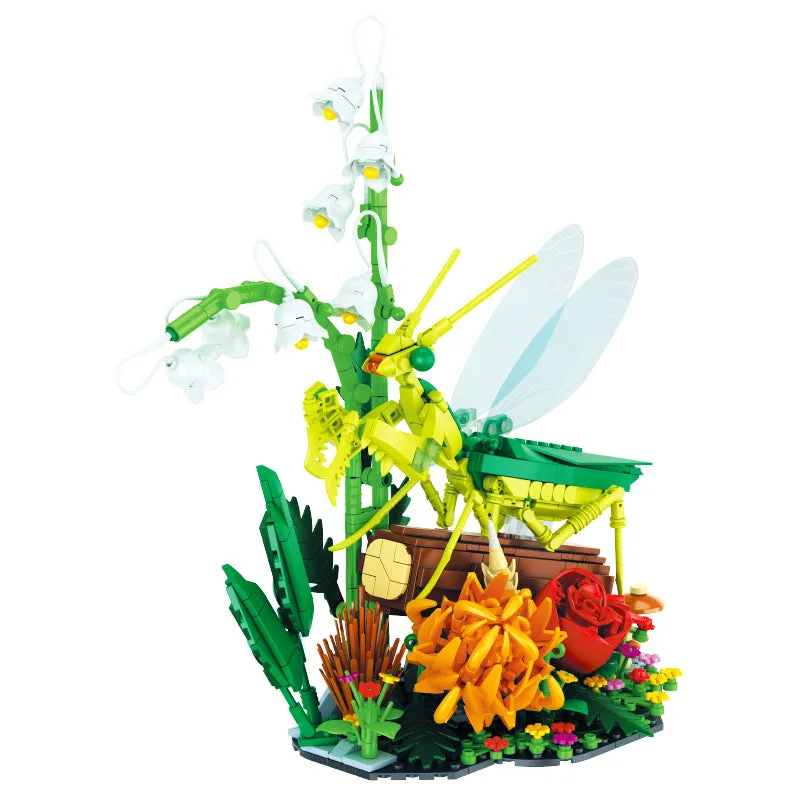JIESTAR Xbert Mantis Building Set (JS-66109) - prix | Brick Broker