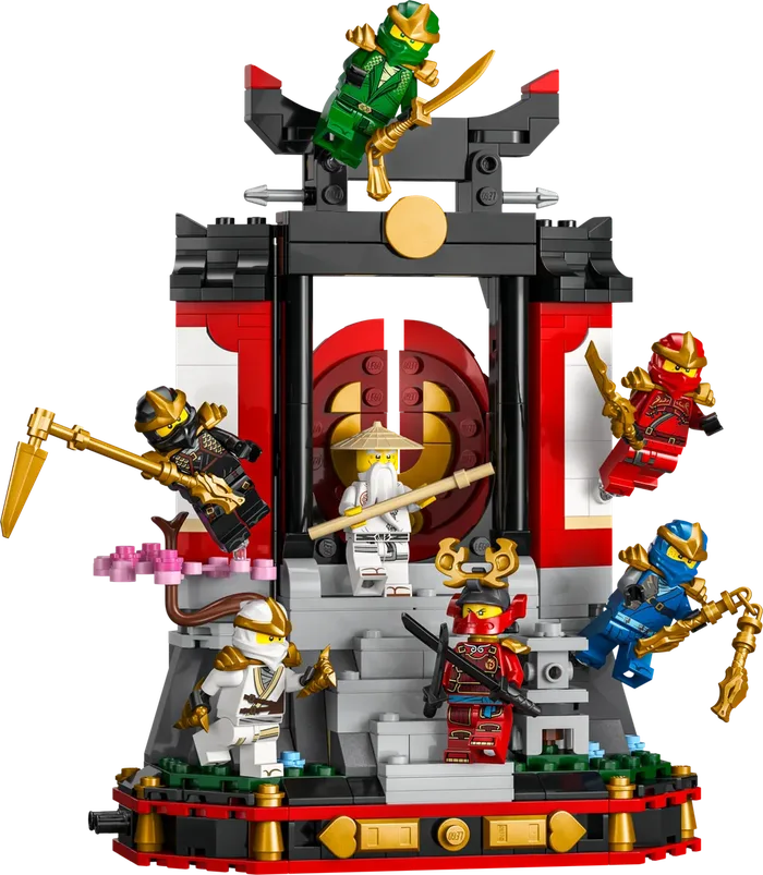 LEGO 71866 Présentoir de figurines Ninja - 15e anniversaire - prix | Brick Broker
