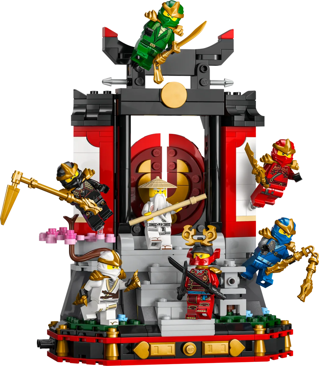 LEGO 71866 Présentoir de figurines Ninja - 15e anniversaire - prix | Brick Broker