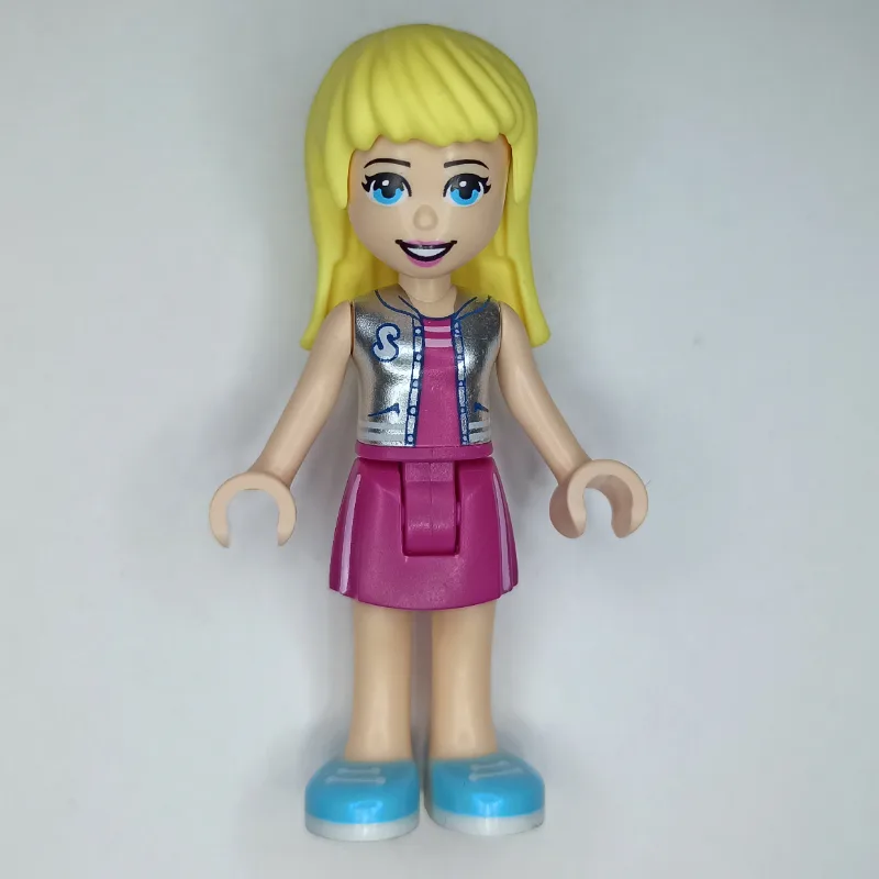 Stephanie - Silver Top, Magenta Skirt — dans quels sets LEGO ? (fig-011114) | Brick Broker