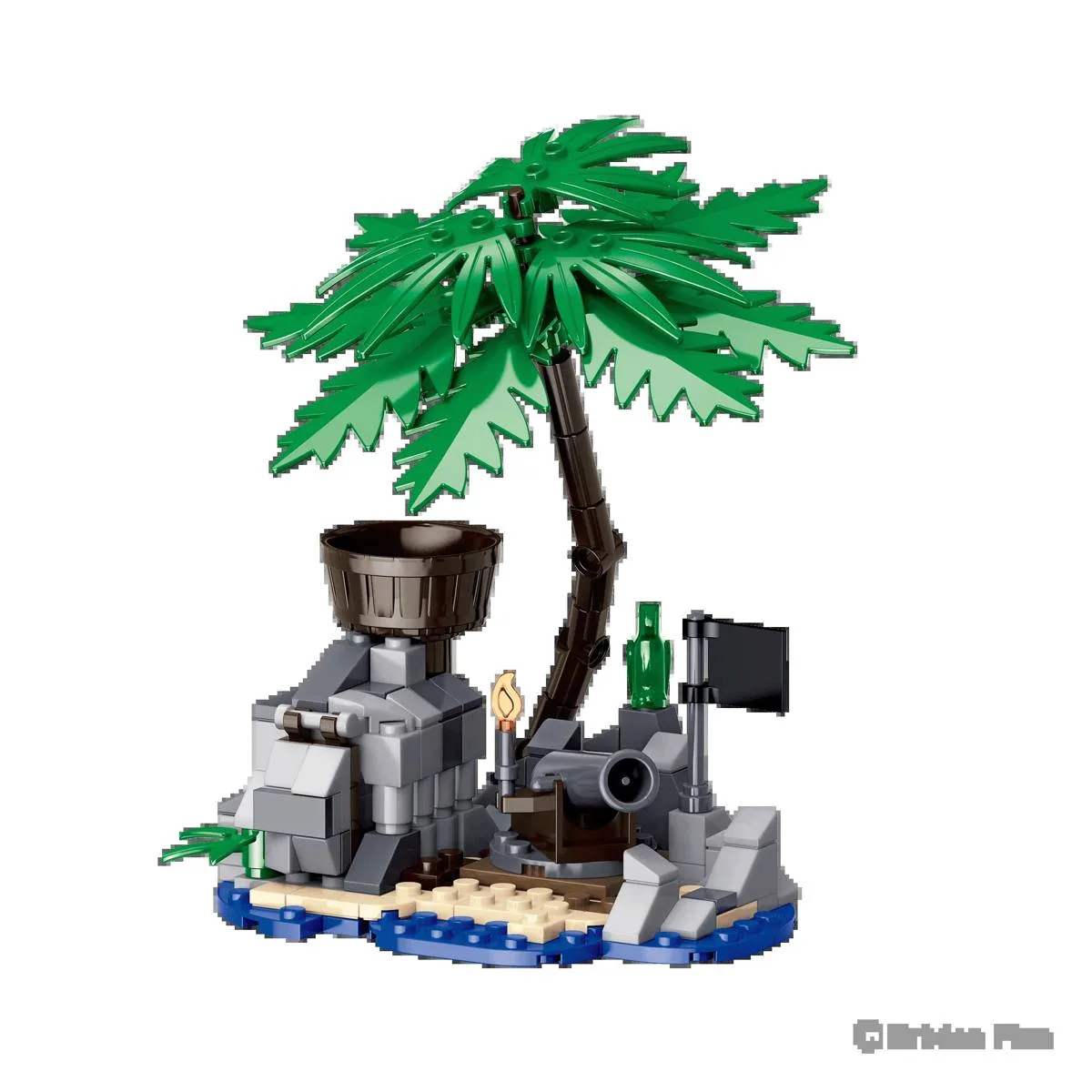 BRIXIES Île aux pirates (BRIXIES-222.305) - prix | Brick Broker