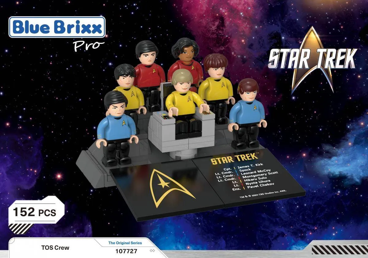 BlueBrixx Pack Minifigure STAR TREK La série originale (BB-107727) - prix | Brick Broker