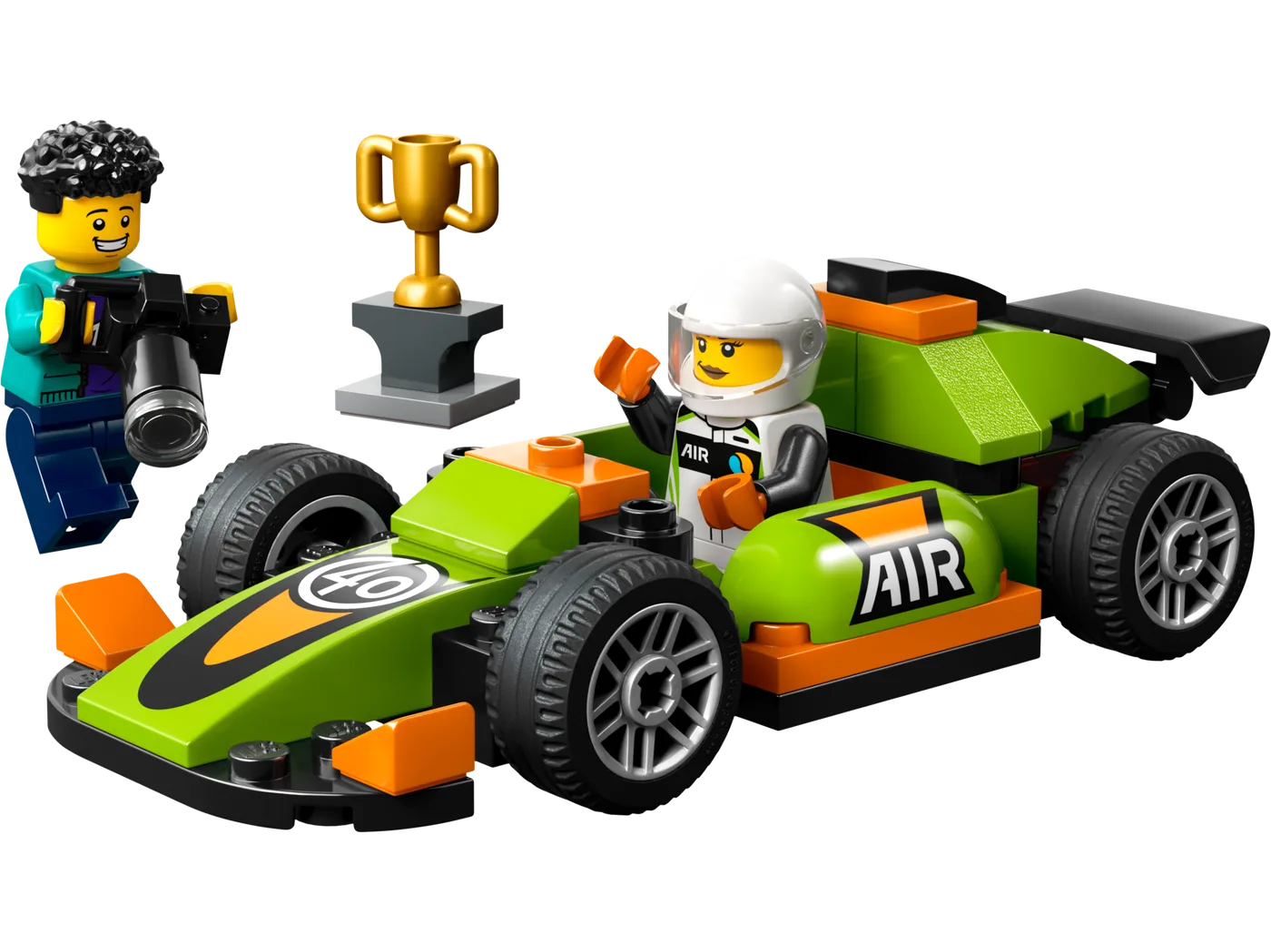 LEGO 60399 Voiture de course verte - prix | Brick Broker