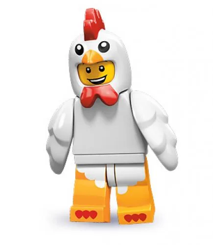LEGO 71000 Homme au costume de poulet - prix | Brick Broker