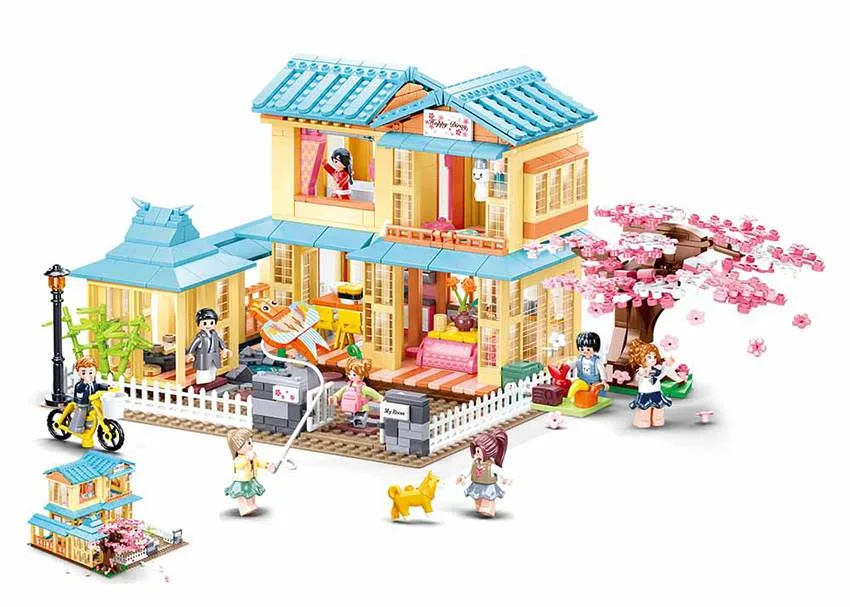 Sluban Maison d'hôtes japonaise (SLB-M38-B1017) - prix | Brick Broker