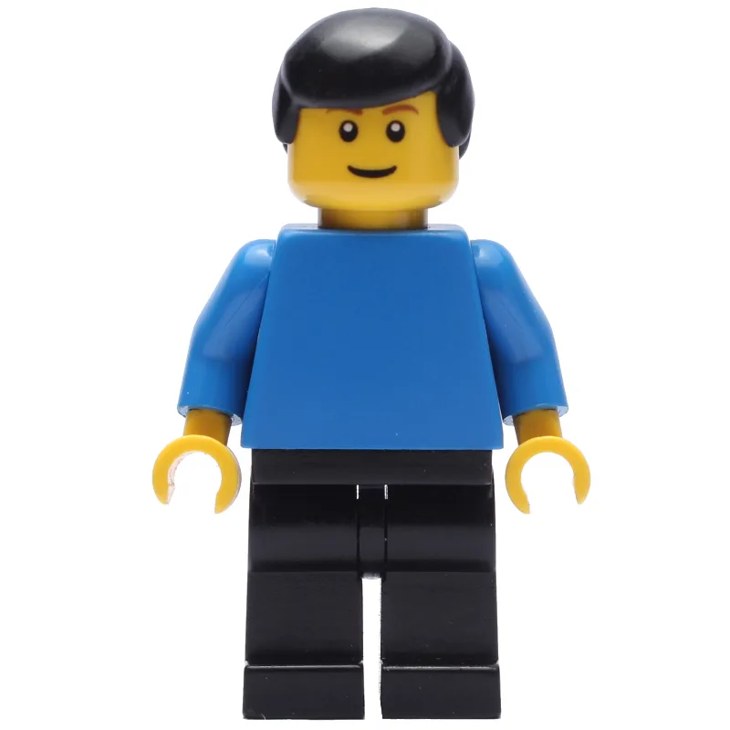 Blue Torso, Black Legs, Black Hair — dans quels sets LEGO ? (fig-009464) | Brick Broker