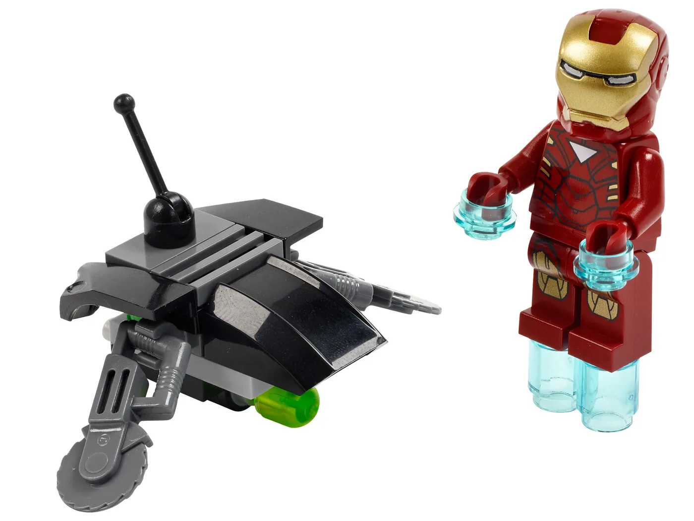 LEGO 30167 Iron Man contre Drone de combat - prix | Brick Broker