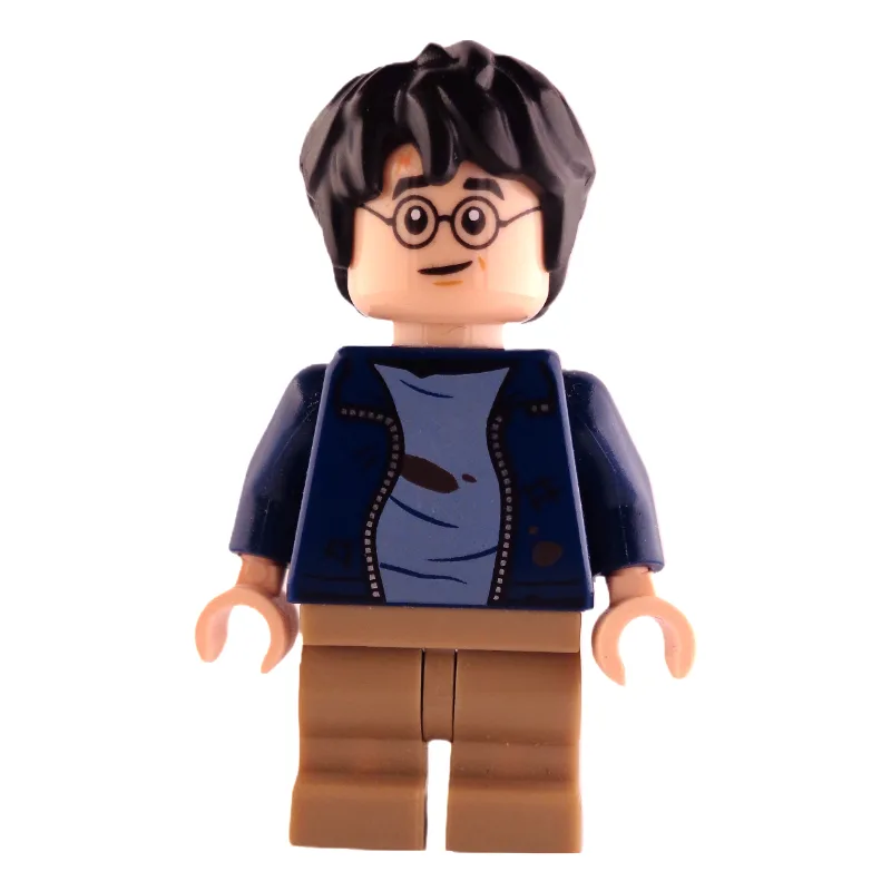 Harry Potter, Dark Blue Jacket Dirty, Medium… — minifigurine LEGO | Brick Broker