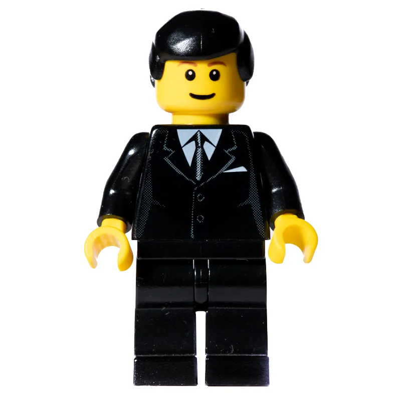 Black Tuxedo, Black Hair — dans quels sets LEGO ? (fig-007635) | Brick Broker