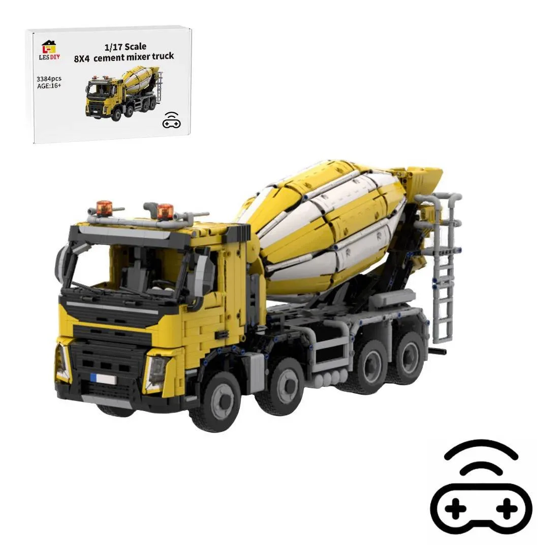 LesDiy Camion malaxeur à ciment 4x8 (LESDIY-3682313) - prix | Brick Broker