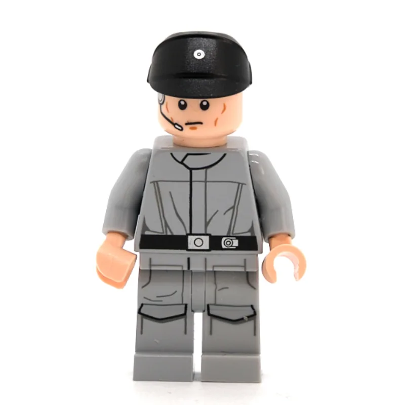 Imperial Crew, Light Bluish Gray Uniform, Bla… — minifigurine LEGO | Brick Broker