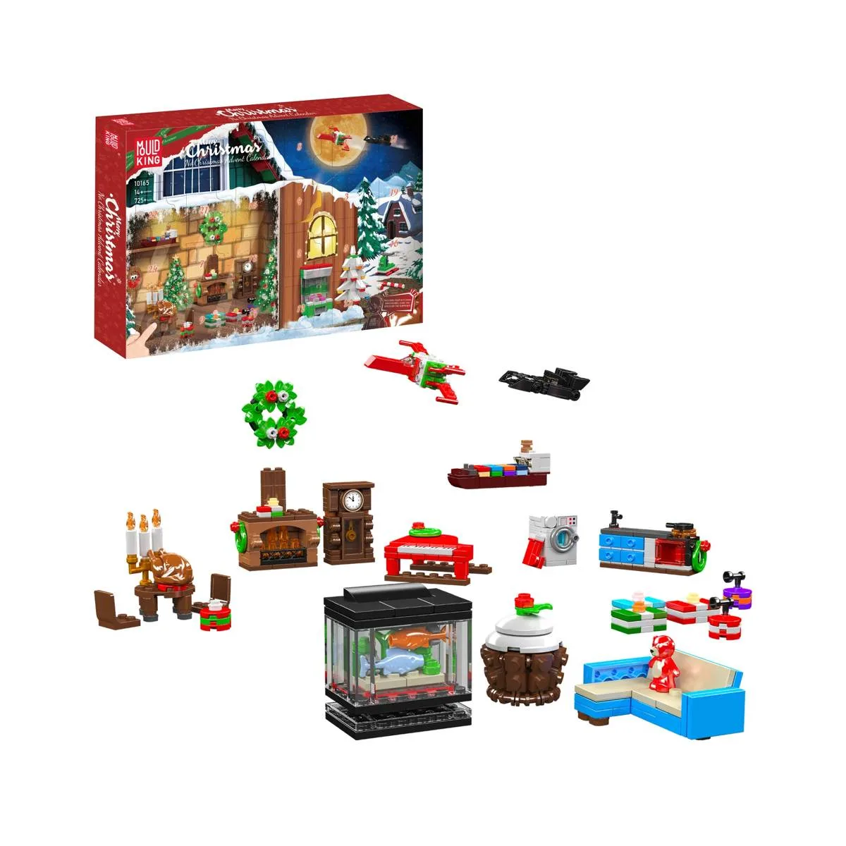Mould King Calendrier de l'Avent de Noël (MOU-10165) - prix | Brick Broker