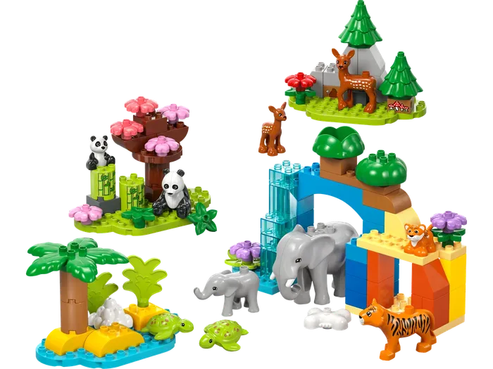 LEGO 10446 Familles d'animaux sauvages 3-en-1 - prix | Brick Broker