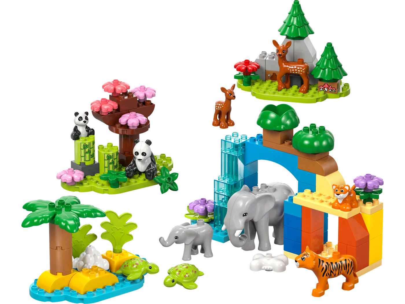 LEGO 10446 Familles d'animaux sauvages 3-en-1 - prix | Brick Broker