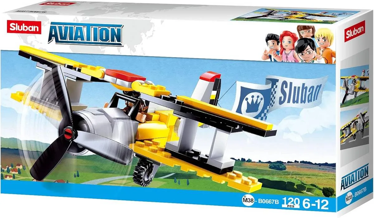 Sluban Avion à hélice (SLB-M38-B0667B) - prix | Brick Broker