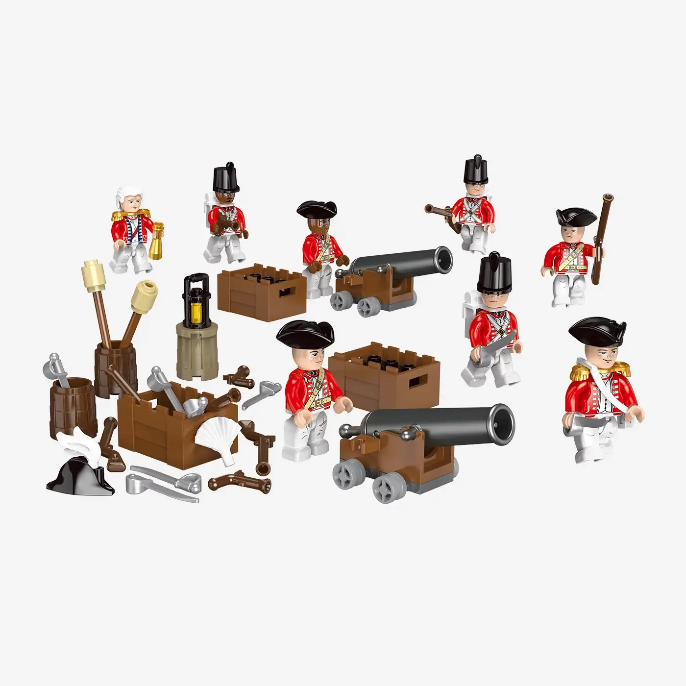BlueBrixx Pack Minifigures Pirates - Soldats (BB-109698) - prix | Brick Broker
