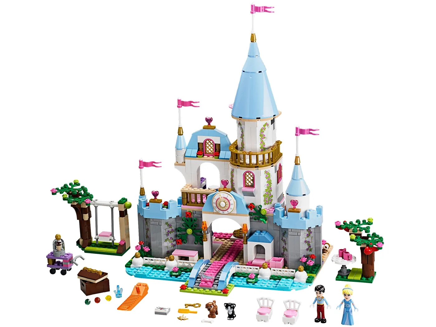 LEGO 41055 Le Château Romantique de Cendrillon - prix | Brick Broker