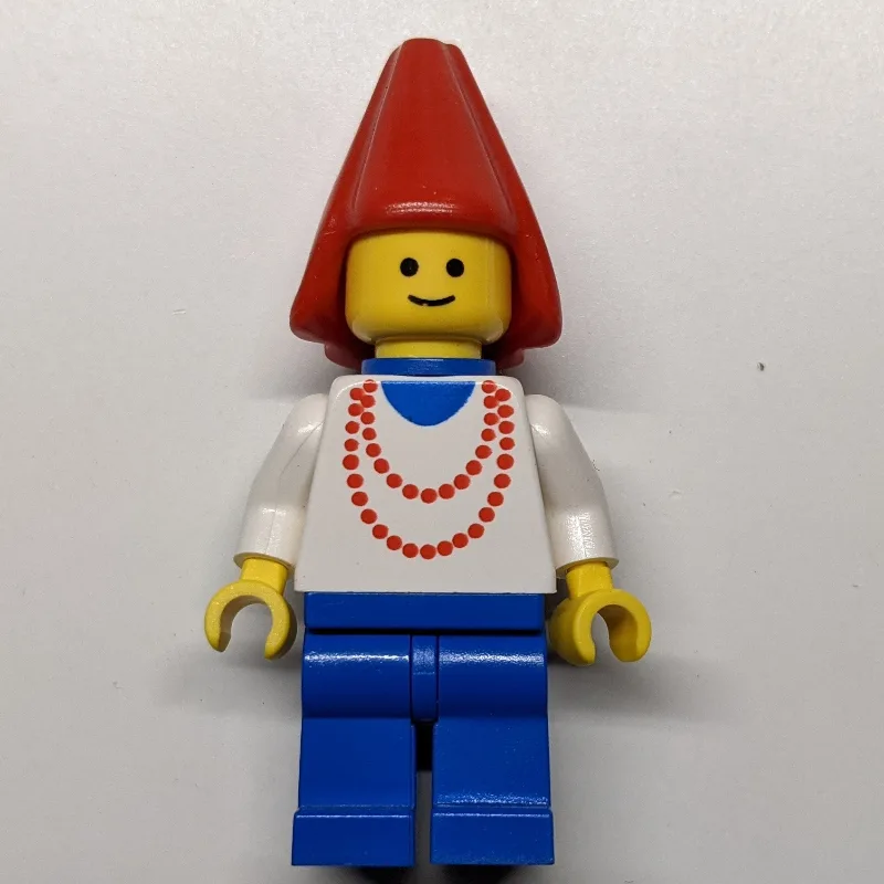 Maiden - Blue Legs, Red Cone Hat, 3626b — minifigurine LEGO | Brick Broker