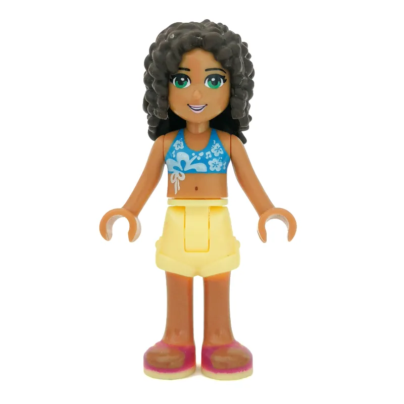 Andrea - Dark Azure Bikini, Bright Light Yell… — minifigurine LEGO | Brick Broker