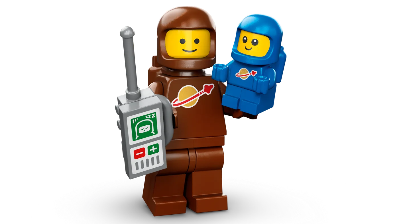 LEGO 71037 Astronaute marron et Bébé de l'espace - prix | Brick Broker
