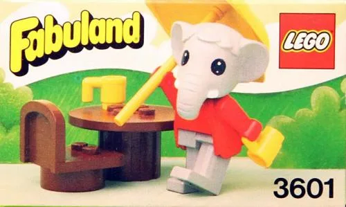 LEGO 3601 Table de jardin d'Edward l'Éléphant - prix | Brick Broker