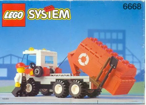LEGO 6668 Camion de recyclage - prix et où acheter | Brick Broker