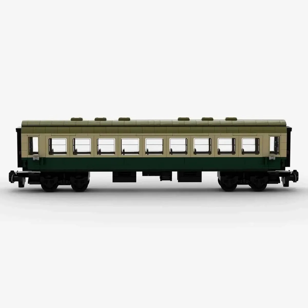 BlueBrixx Wagon de passagers long (BB-102601) - prix | Brick Broker