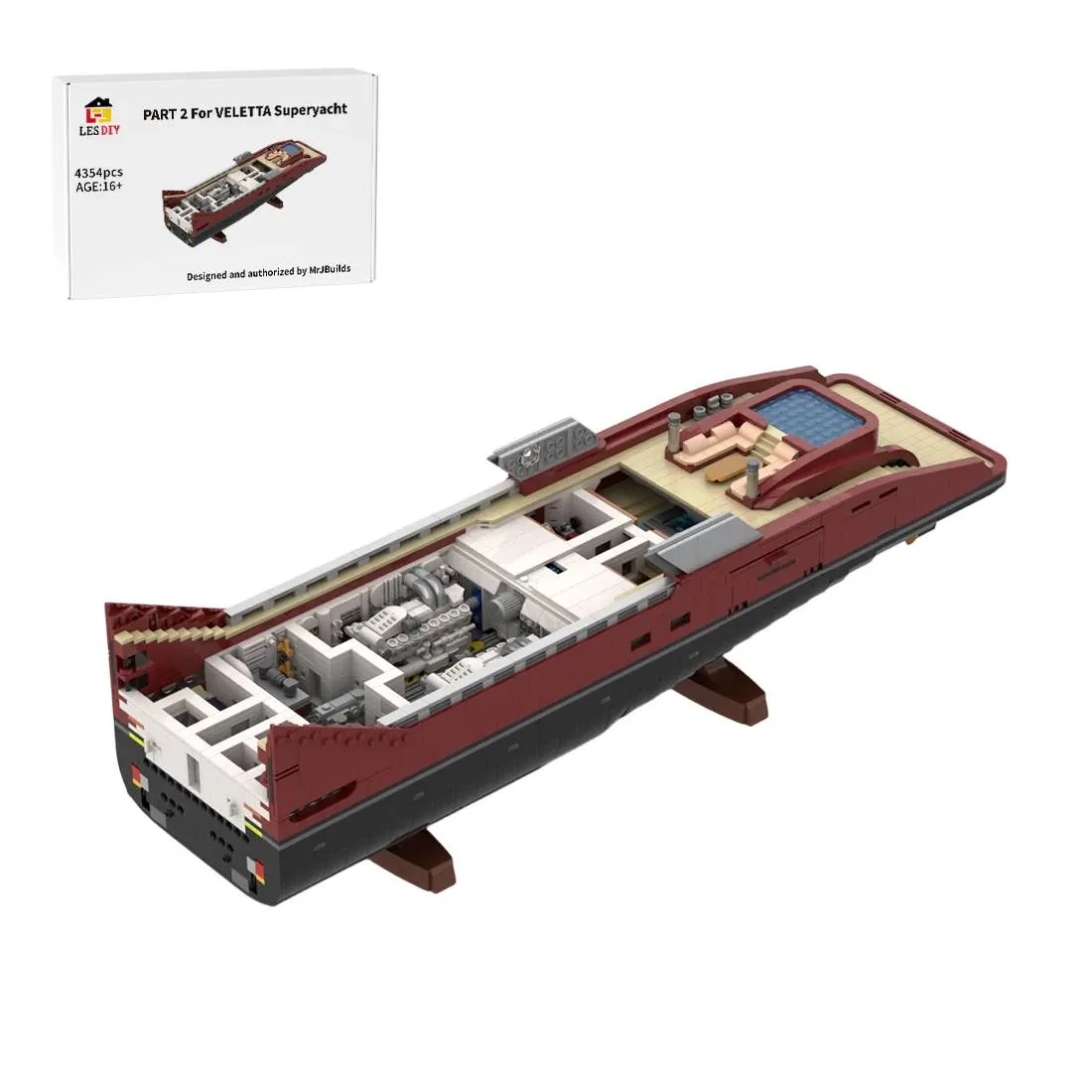 LesDiy Yacht de luxe modulaire II (LESDIY-3701612) - prix | Brick Broker