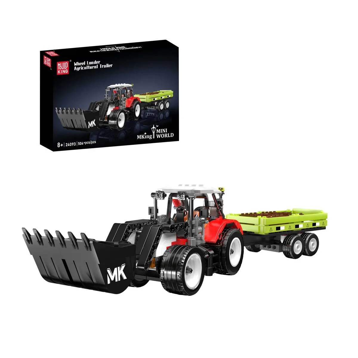 Mould King Chargeuse-remorque agricole (MOU-24093) - prix | Brick Broker