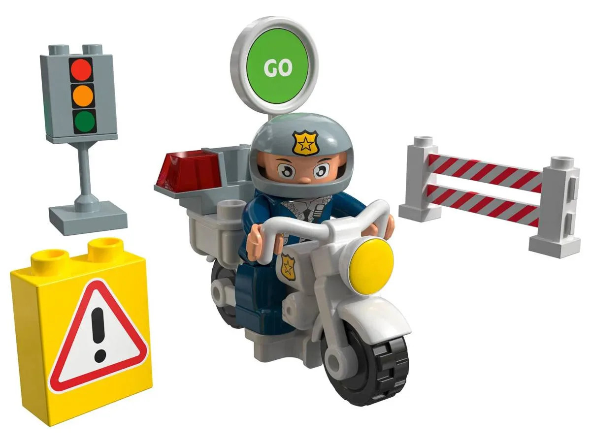 Playtive Clippys Moto de police (CLIPPYS-56314002) - prix | Brick Broker