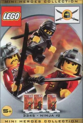 LEGO 3345 Collection Mini Héros : Ninja #2 - prix | Brick Broker