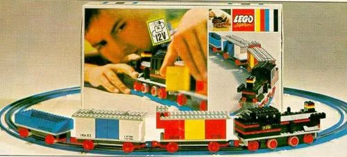 LEGO 720 Train avec moteur électrique 12V - prix | Brick Broker