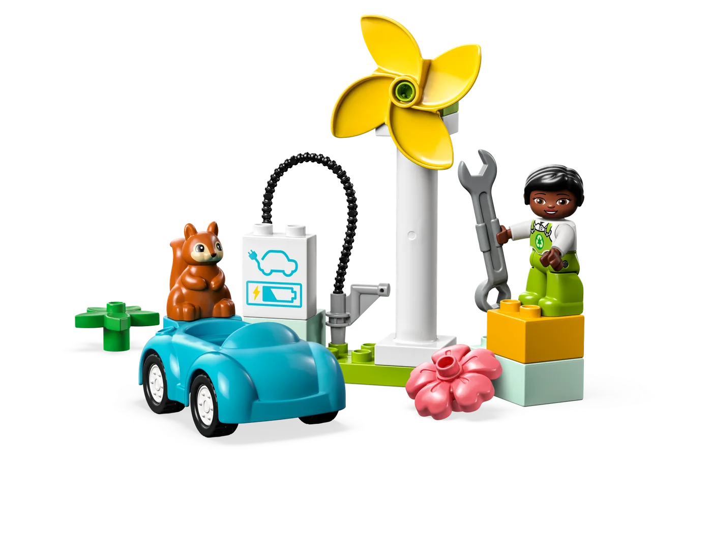 LEGO 10985 Éolienne et Voiture Électrique - prix | Brick Broker