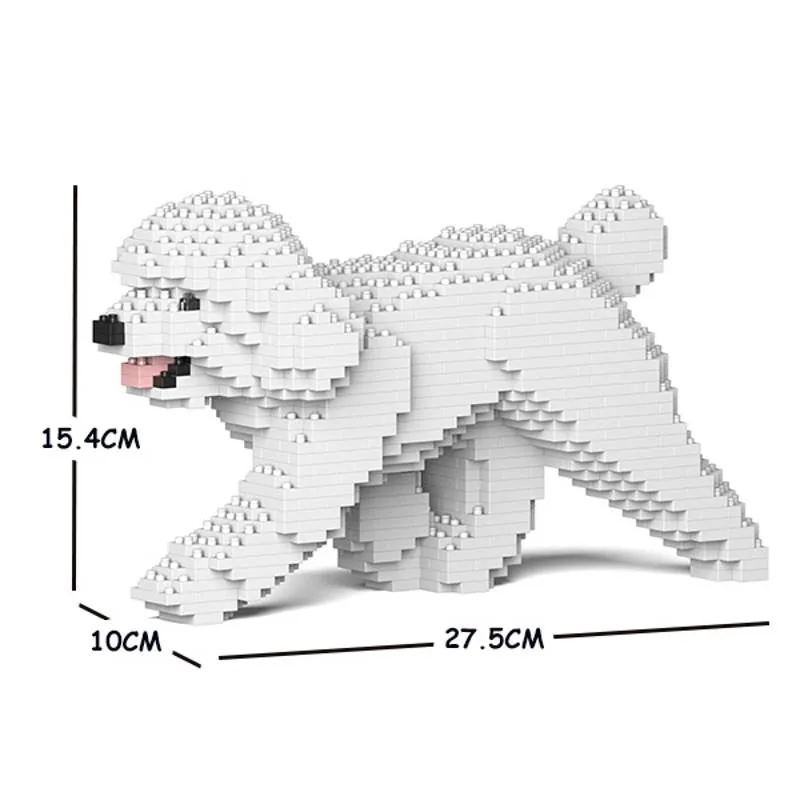 JEKCA Caniche Toy 02-M01 - Taille standard (JEK-ST19TPD02-M01) - prix | Brick Broker