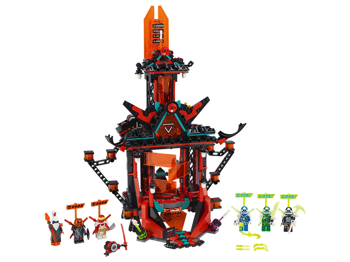 71712 Ce n'est pas un set LEGO officiel, mais un MOC créé par des fans. Le nom original est 'Empire Temple of Madness'. - prix | Brick Broker