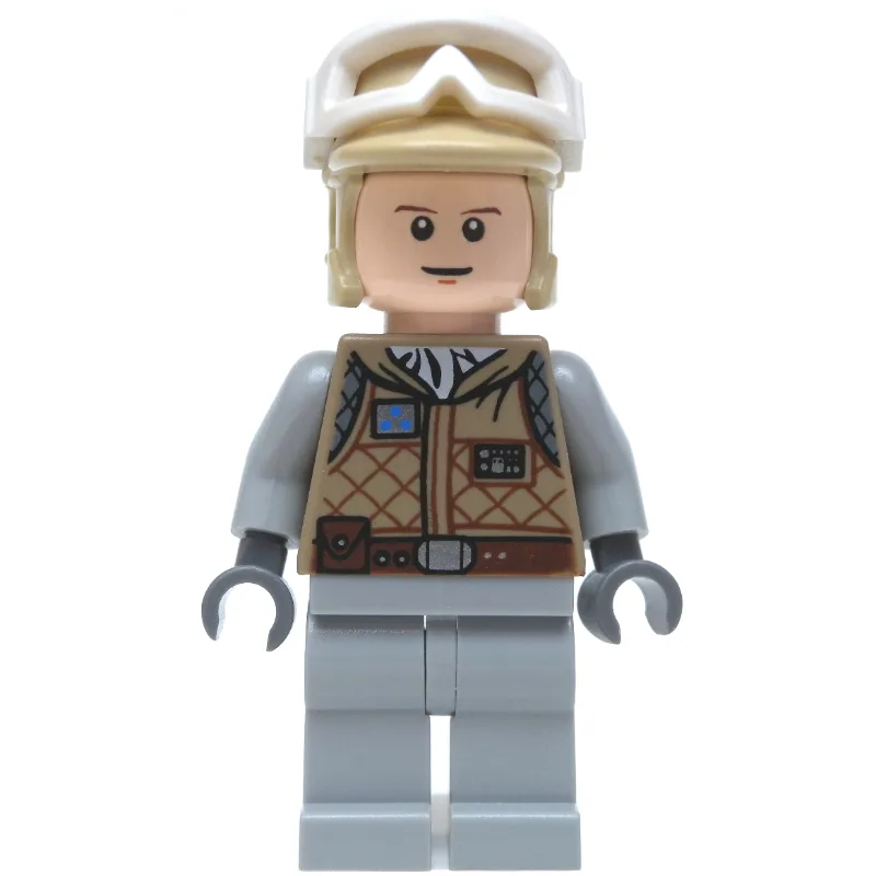 Luke Skywalker, Hoth Outfit, Tan Hat, Light B… — minifigurine LEGO | Brick Broker