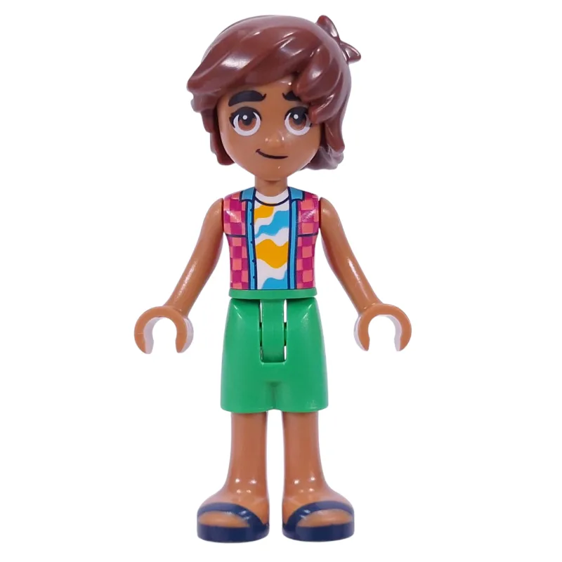 Leo - Coral Shirt, Bright Green Shorts — dans quels sets LEGO ? (fig-016287) | Brick Broker