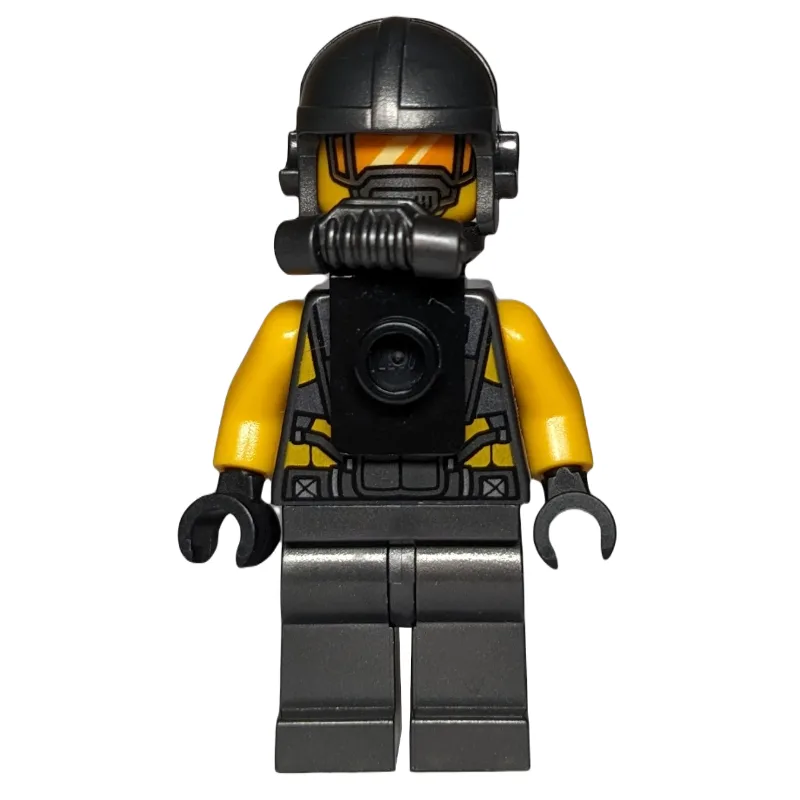 AIM Agent with Neck Bracket at Front — dans quels sets LEGO ? (fig-013186) | Brick Broker