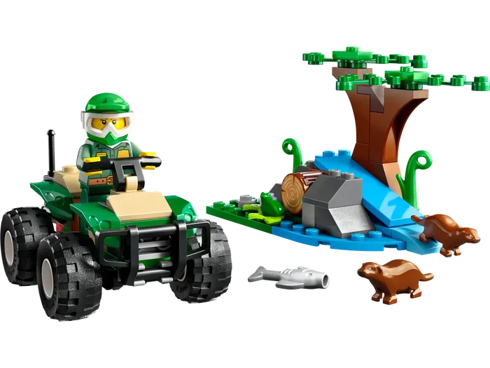 LEGO 60394 Quad et habitat de loutres - prix | Brick Broker