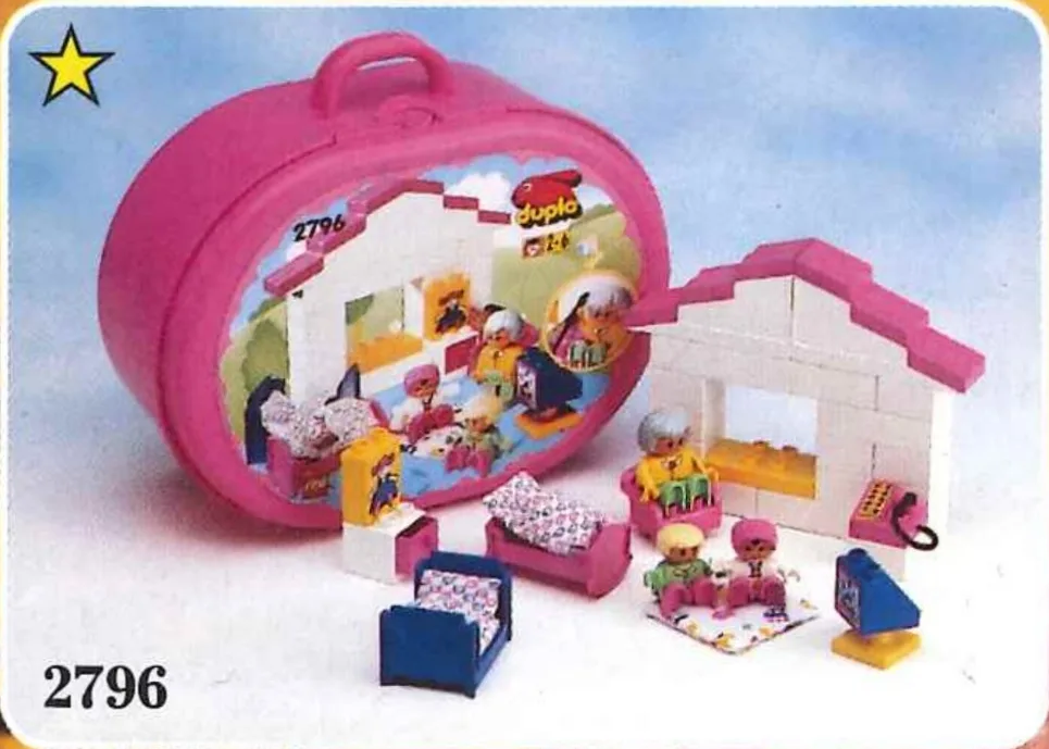 LEGO 2796 Valisette Rose - prix et où acheter | Brick Broker