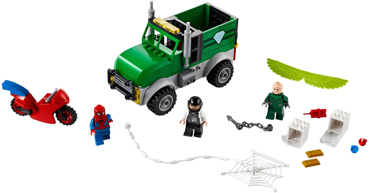 LEGO 76147 Le Braquage du Camionneur par le Vautour - prix | Brick Broker