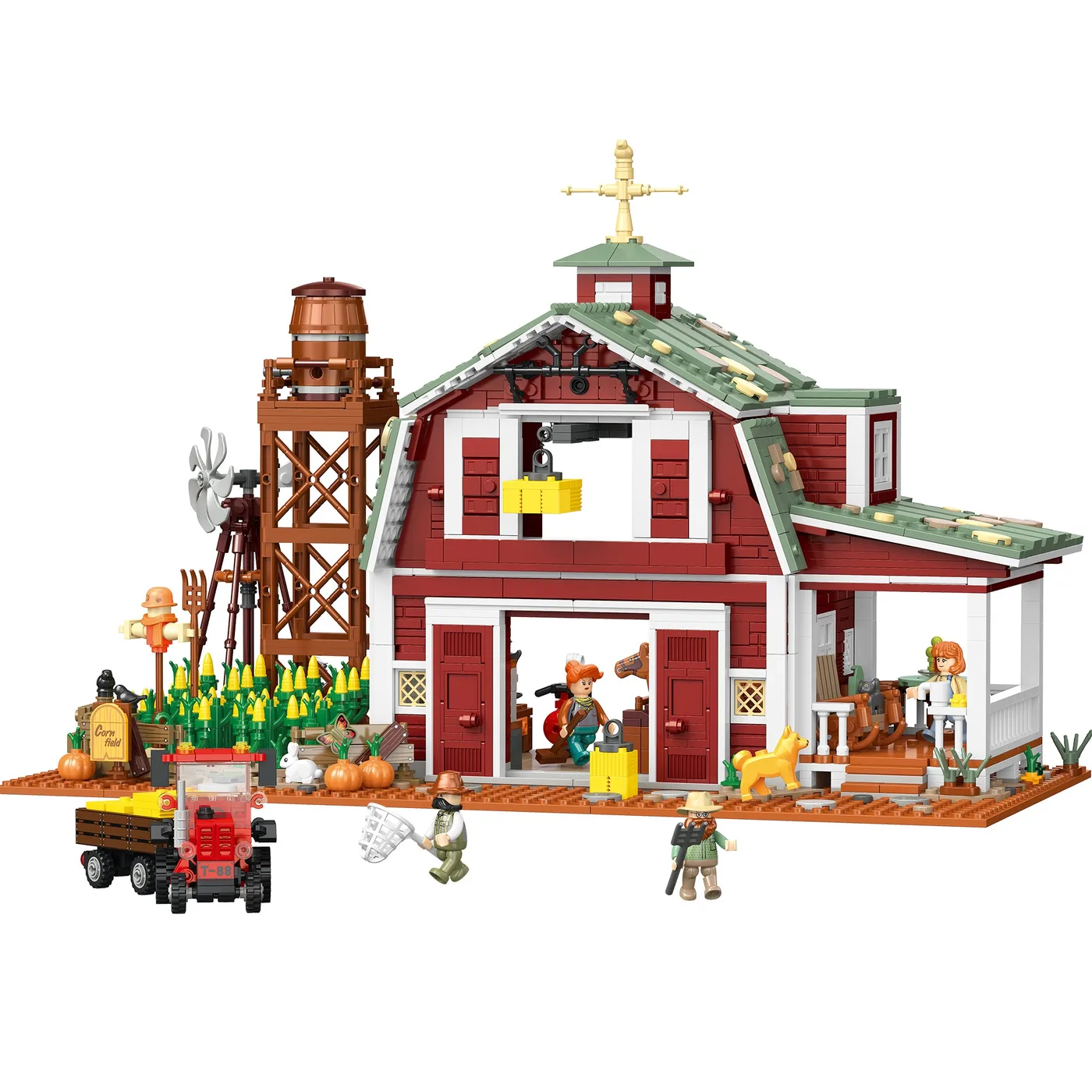 JIESTAR Ensemble de construction de ferme rustique (JS-X68003) - prix | Brick Broker